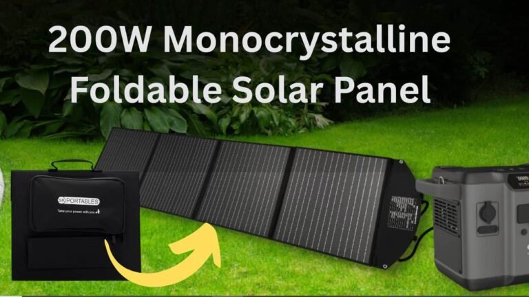 200W Foldable Solar Panel