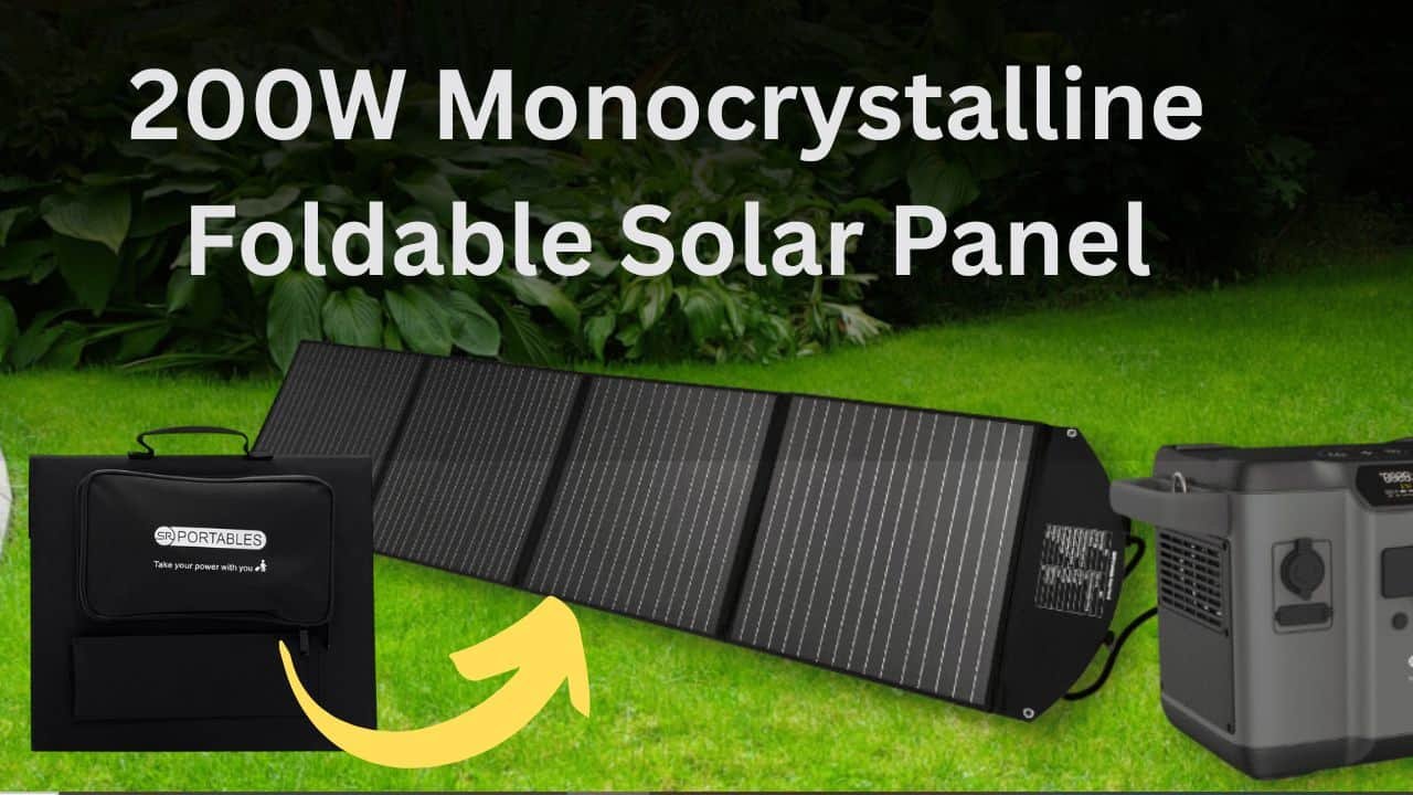 200W Foldable Solar Panel