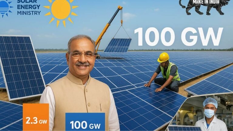 India solar capacity increases to 100GW