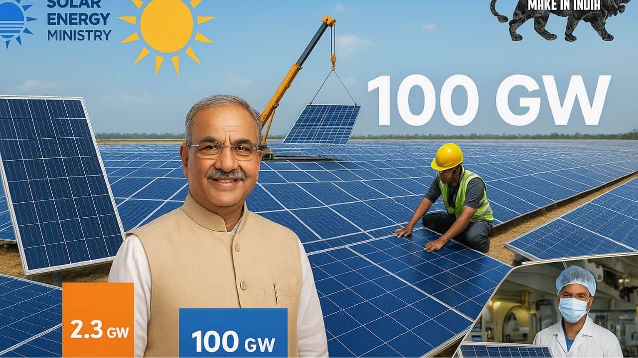 India solar capacity increases to 100GW