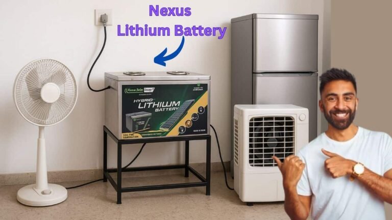 Nexus 100Ah Lithium Battery with 10 year lifespan