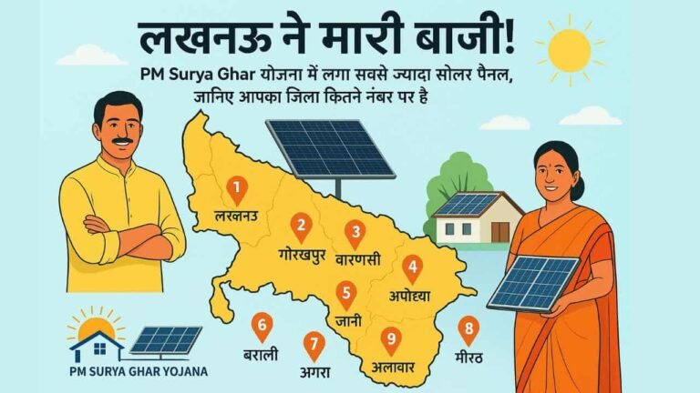 PM SuryaGhar Top Districts